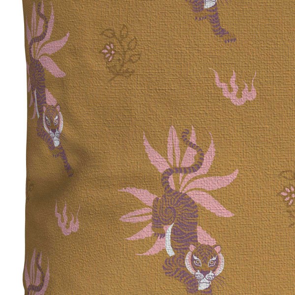 Outdoor cushion cover BENGALI tabac...