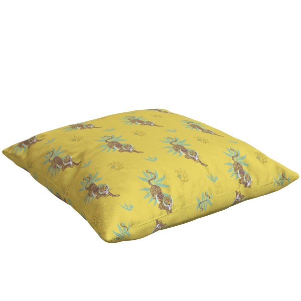 Outdoor cushion cover BENGALI yellow...