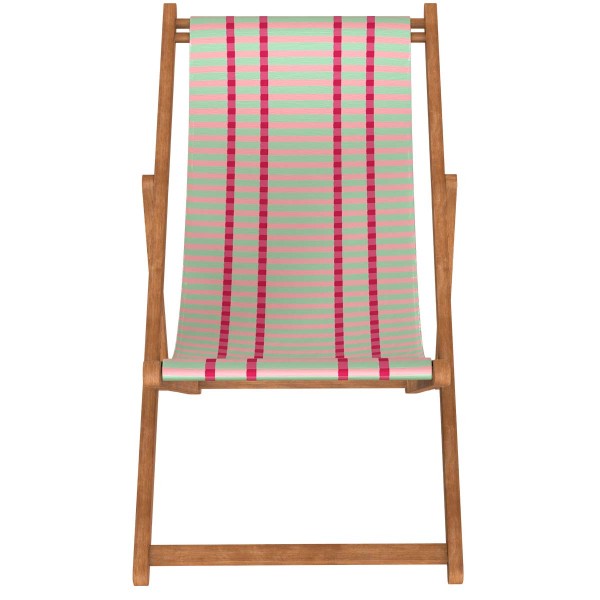 Deckchair Canvas MAHE lagoon
