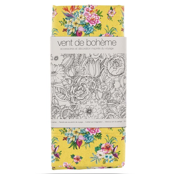 Toile de Transat Taïna jaune