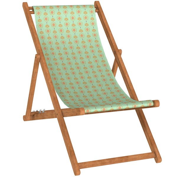 Deckchair Canvas VICTORIA lagoon