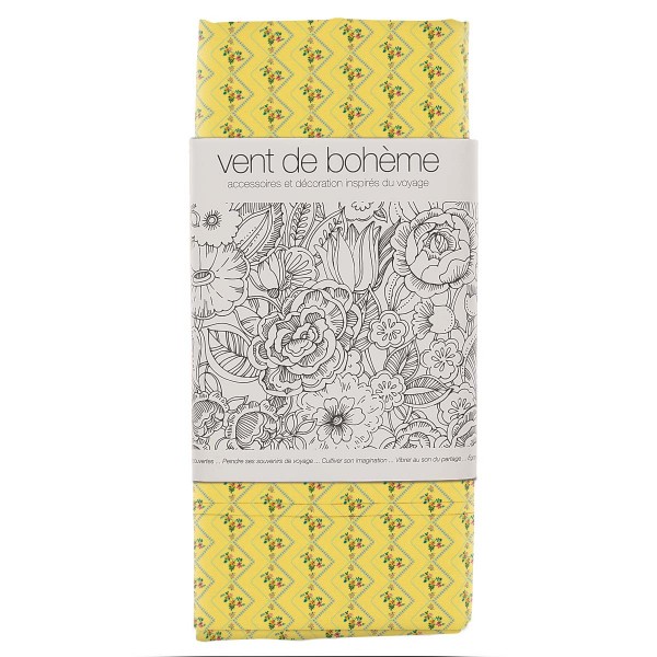 Deckchair Canvas TANGO yellow