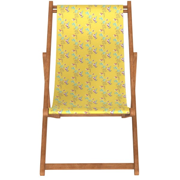 Toile de Transat Colibri jaune