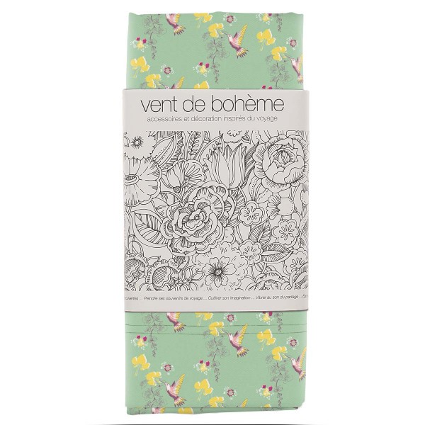 Colibri Lagoon Deck Canvas