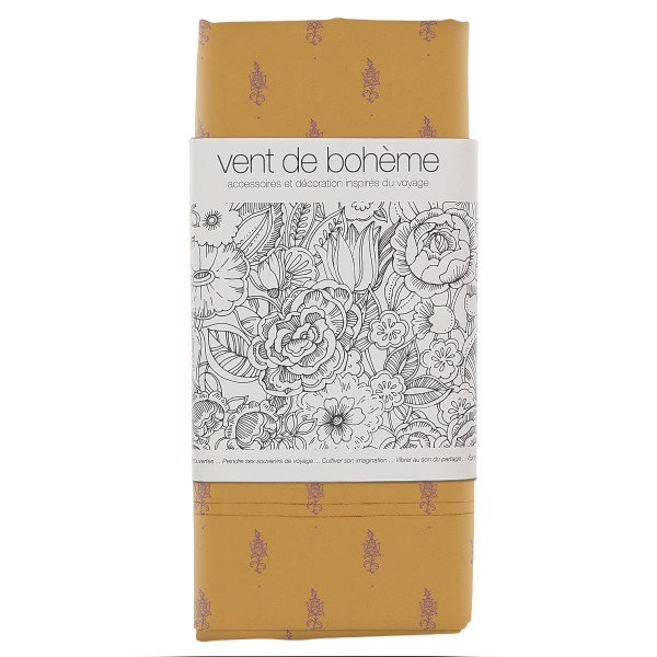 Toile de Transat Jaïpur tabac