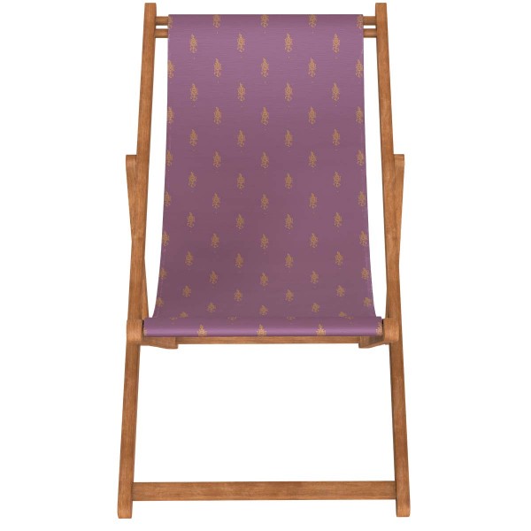 Toile de Transat Jaïpur prune