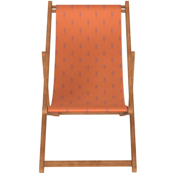 Toile de Transat Jaïpur Mandarine
