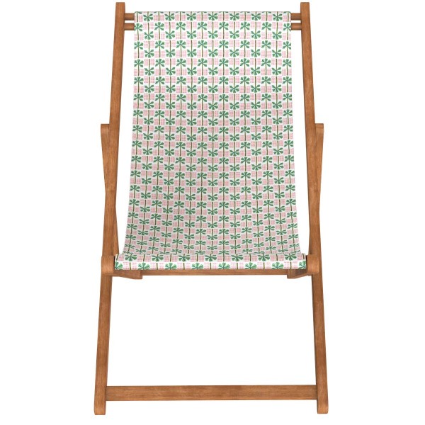 Deckchair Canvas BALI pink