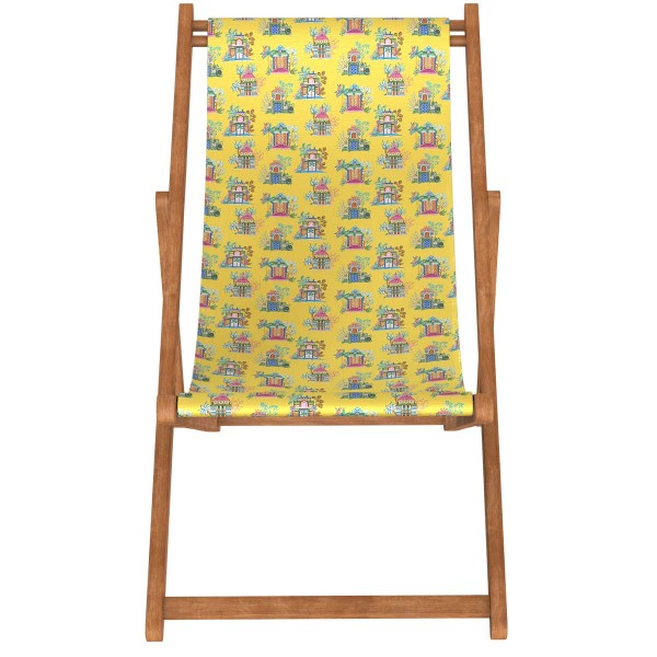 Deckchair Canvas DEVHA yellow