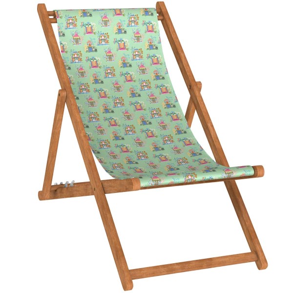 Deckchair Canvas DEVHA lagoon