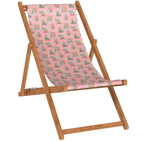 Deckchair Canvas DEVHA pink