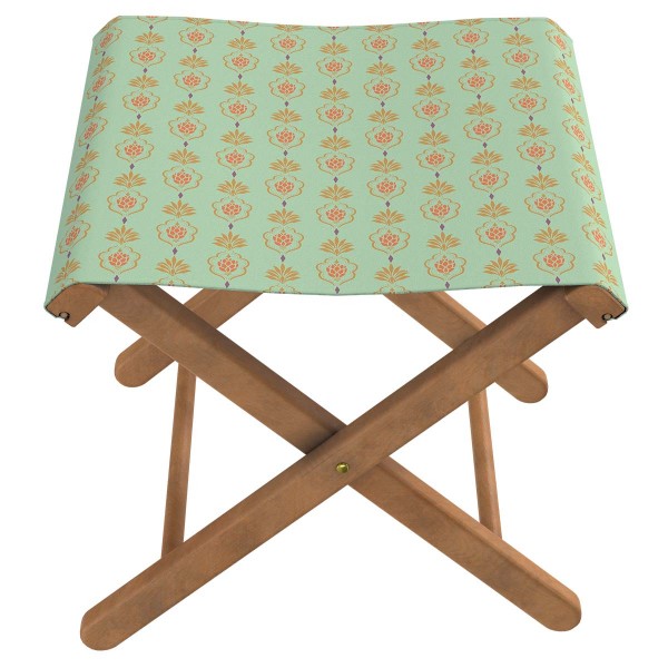 Wooden folding stool VICTORIA lagoon