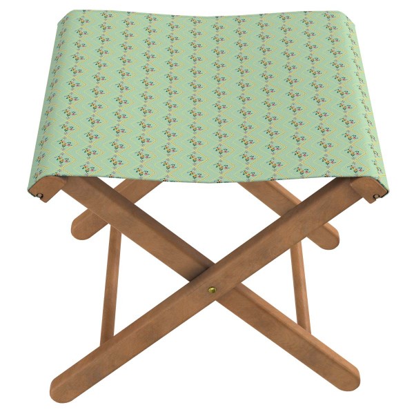 Wooden folding stool TANGO lagoon