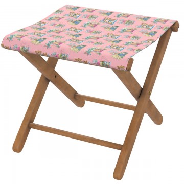 Wooden folding stool DEVHA...