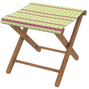 Wooden folding stool MAHE...