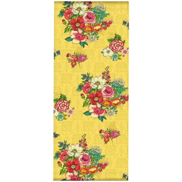 Deckchair canvas HANAMI yellow