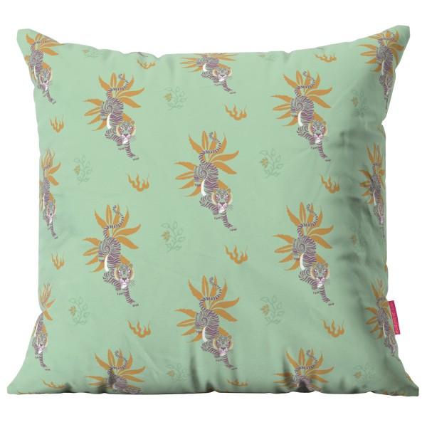 Bengalese Lagoon Outdoor Cushion Cover