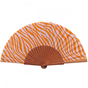 Hand fan ZABOU purpple