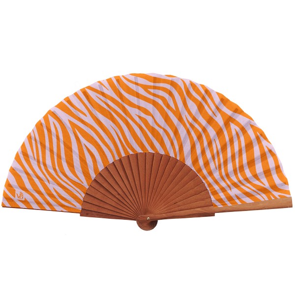 Hand fan ZABOU purpple