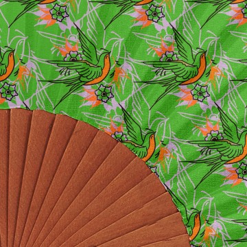 Eventail ALIZE vert 2