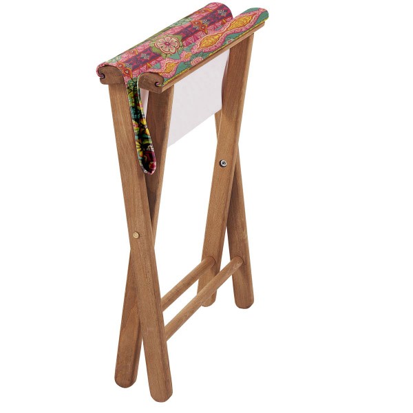 Wooden folding stool BOHEME