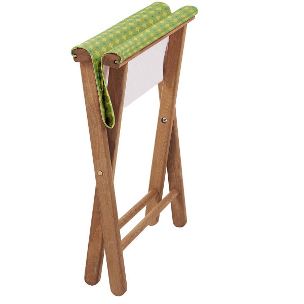 Wooden folding stool HANOI banana