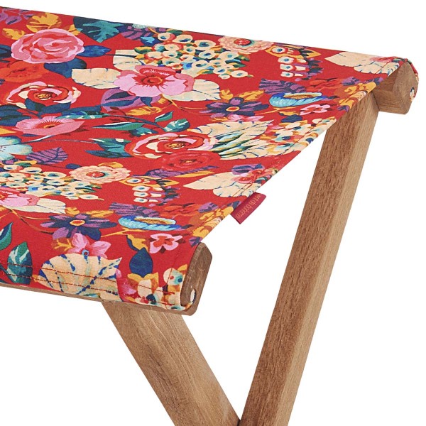 Wooden folding stool LOUISON