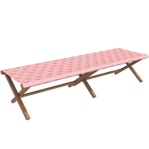 Tela Vent de bohème - rosa bengalese