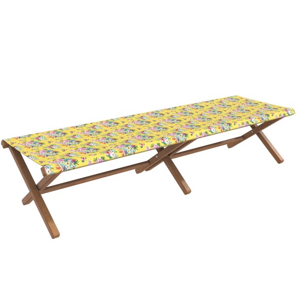 Campingbett - Outdoor-Stoff - Taïna Gelb