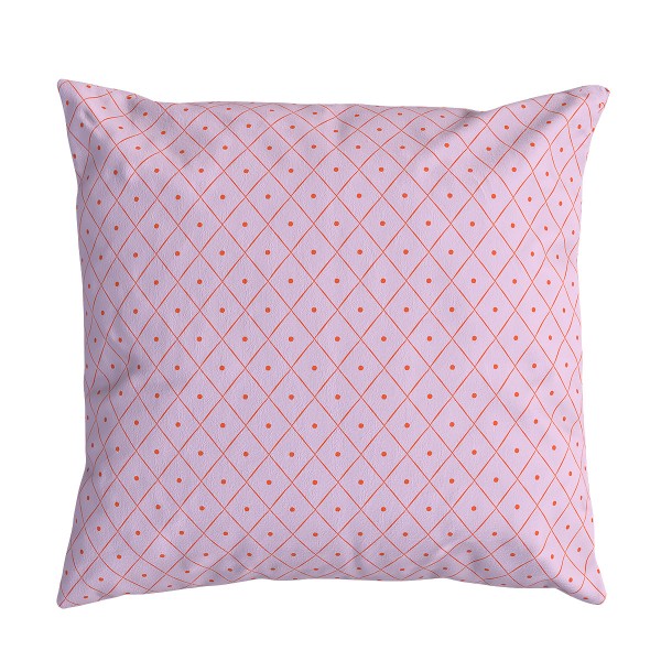 Coperchio cuscino in velluto Samba Lila