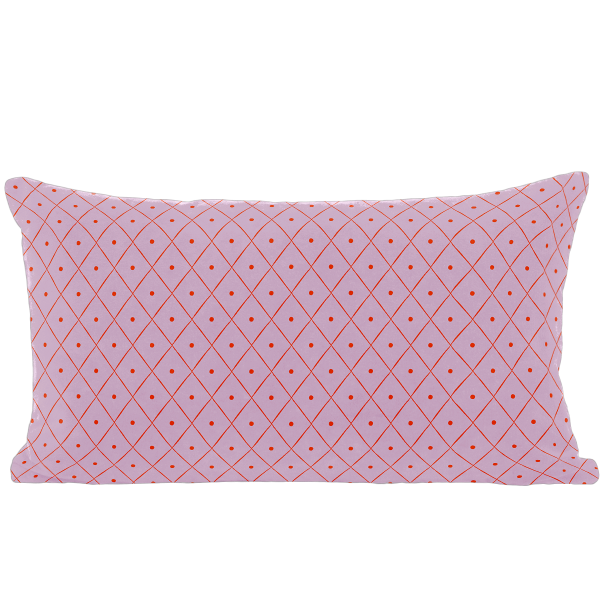 Velvet cushion cover SAMBA lilac