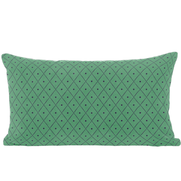 Coperchio cuscino in velluto Samba Green