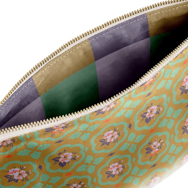 copy of Velvet cushion cover HANAMI...