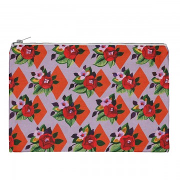 Bolsa de terciopelo suzie lila