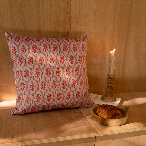 copy of Velvet cushion cover HANAMI...