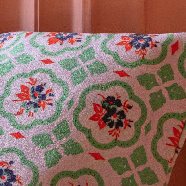 copy of Velvet cushion cover HANAMI...