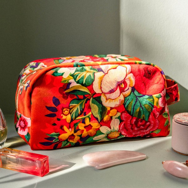 copy of Velvet cushion cover HANAMI...