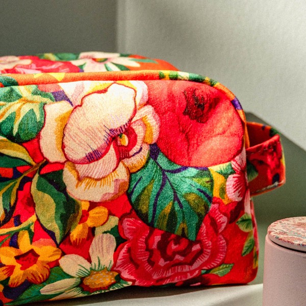 copy of Velvet cushion cover HANAMI...