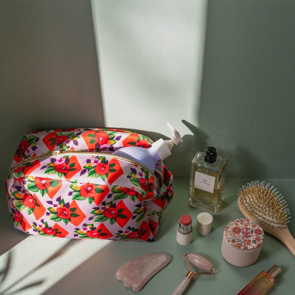 copy of Velvet cushion cover HANAMI...