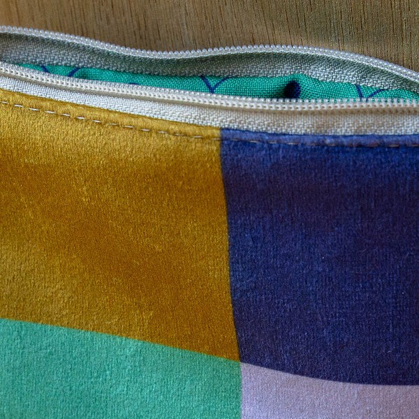 copy of Velvet cushion cover HANAMI...