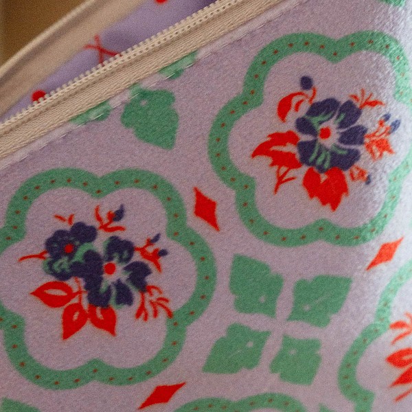 copy of Velvet cushion cover HANAMI...