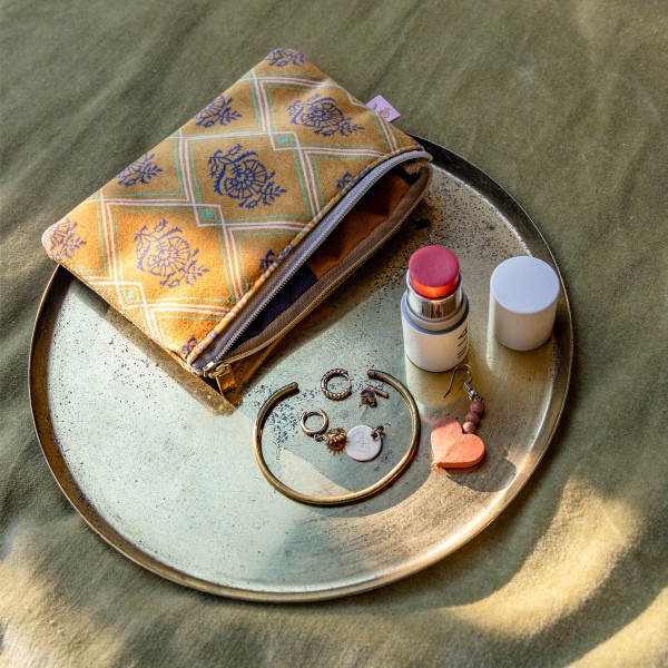 copy of Velvet cushion cover HANAMI...