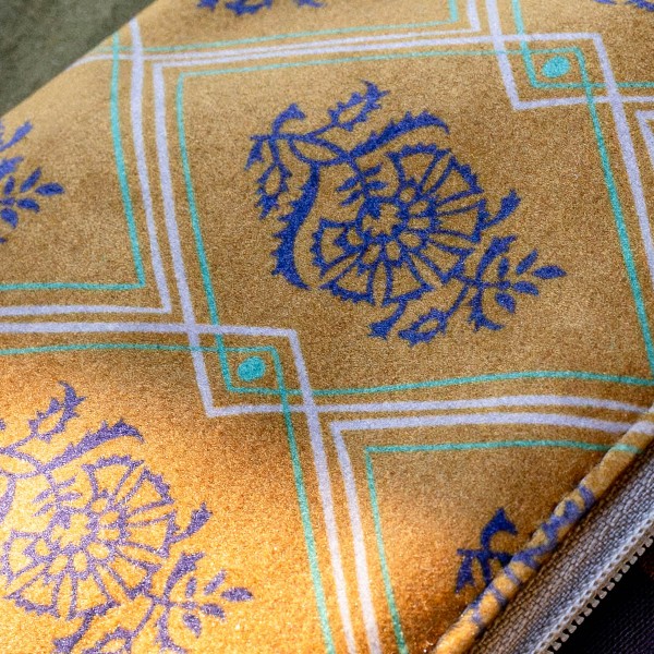 copy of Velvet cushion cover HANAMI...