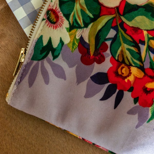 Pochette velours Mia Lila