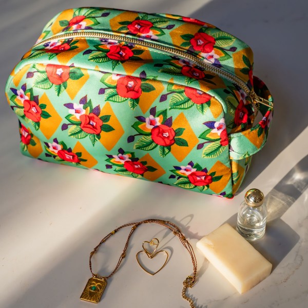 copy of Velvet cushion cover HANAMI...