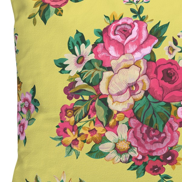 Housse de coussin d'extérieur MIA jaune