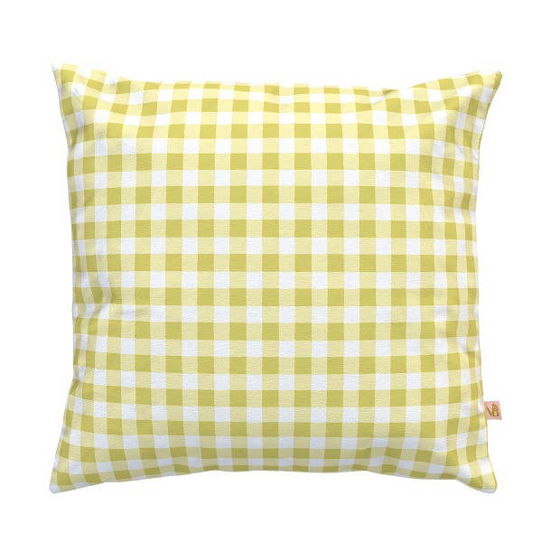 Outdoor cushion cover LISETTE yellow...