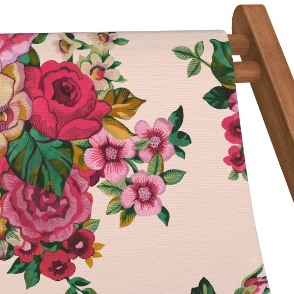 Eucalyptus Wood Deckchair MIA white