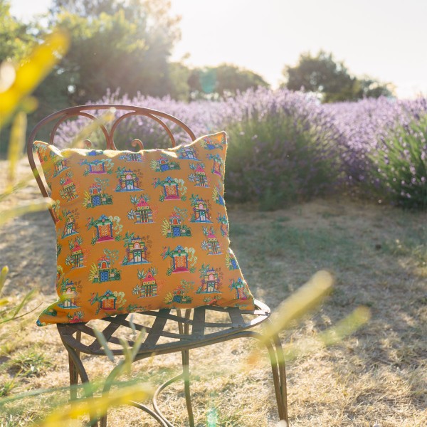 Outdoor cushion cover DEVHA tabac...