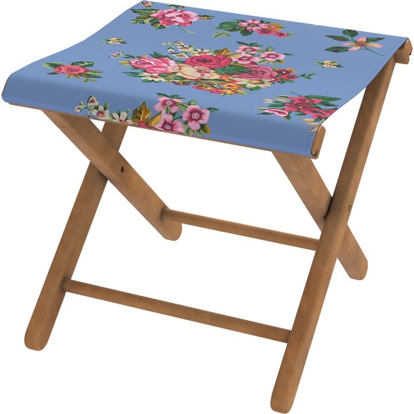 Pescador plegable mia azul